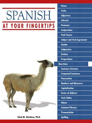 cover image of Spanish at Your Fingertips